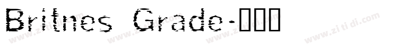 Britnes Grade字体转换